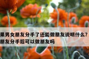 男生提分手后，还能维持友谊吗？（如何处理分手后的友谊关系？）